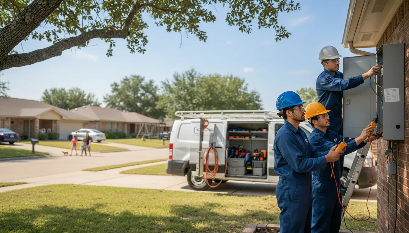 Certified electrician providing emergency electrical services in Sutherland, IA